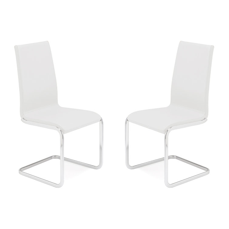 Orren Ellis Casabianca Home Efim Set Of 2 Armless Top Grain Modern